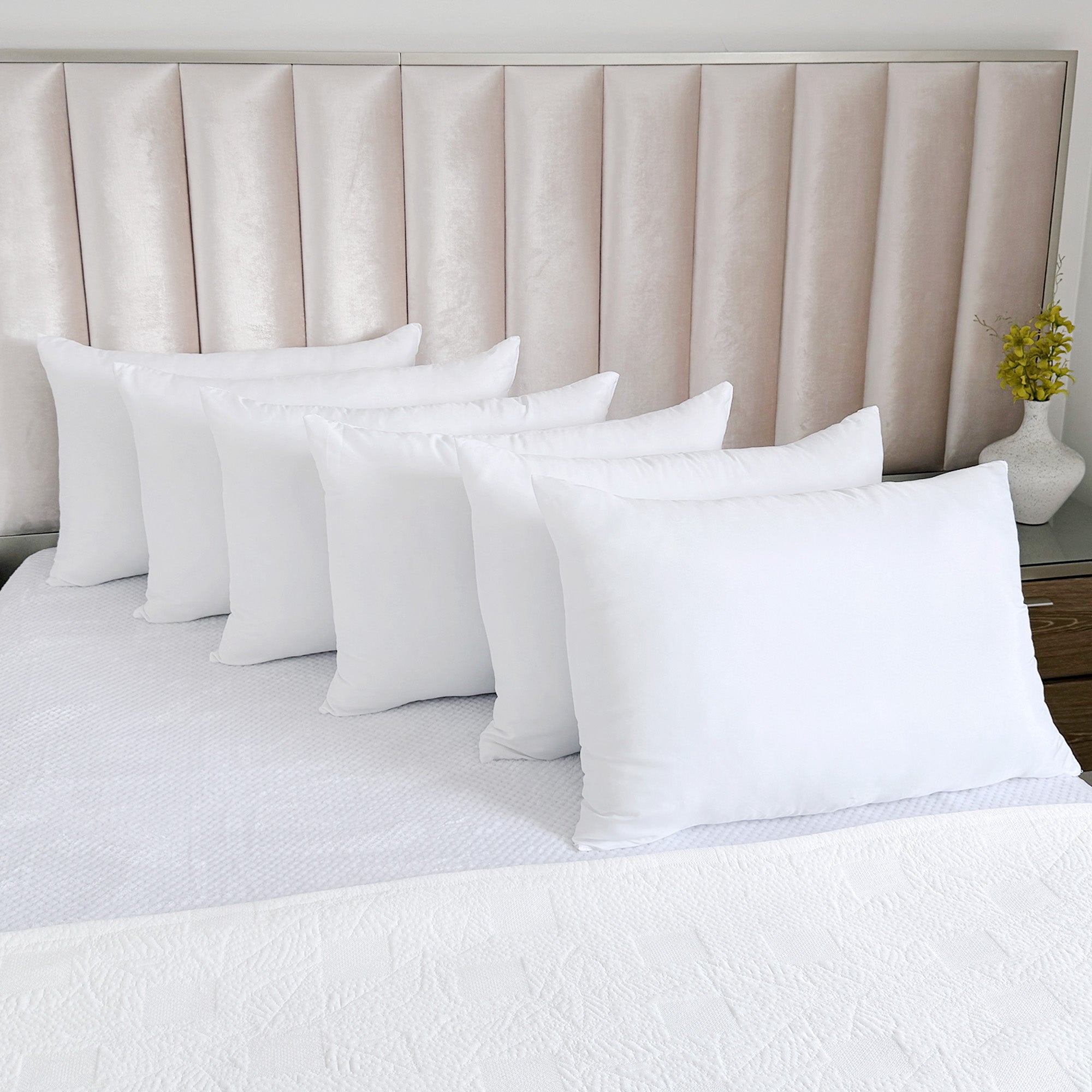 Pack Familiar de Almohadas: 100% Fibra Siliconada 70x50 cm