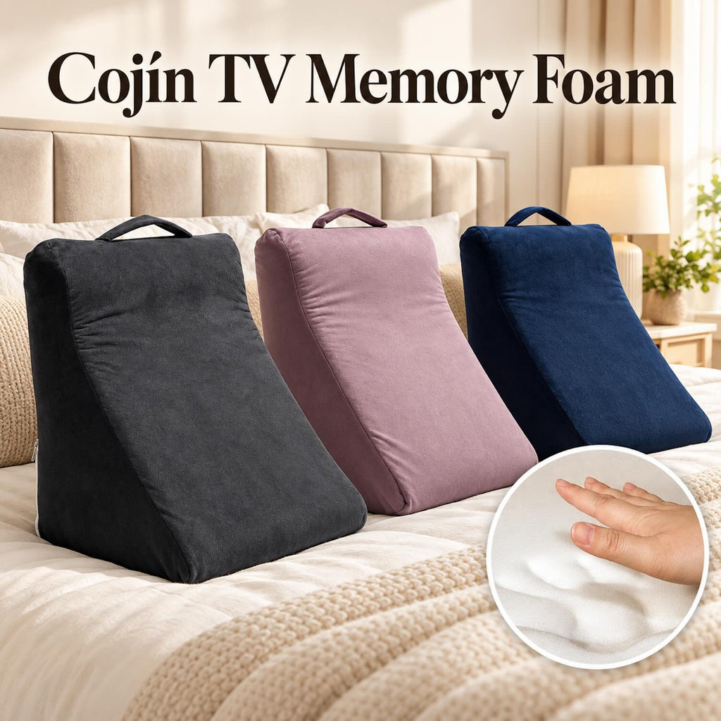 Cojín TV Memory Foam Premium – Comodidad y Soporte Duradero