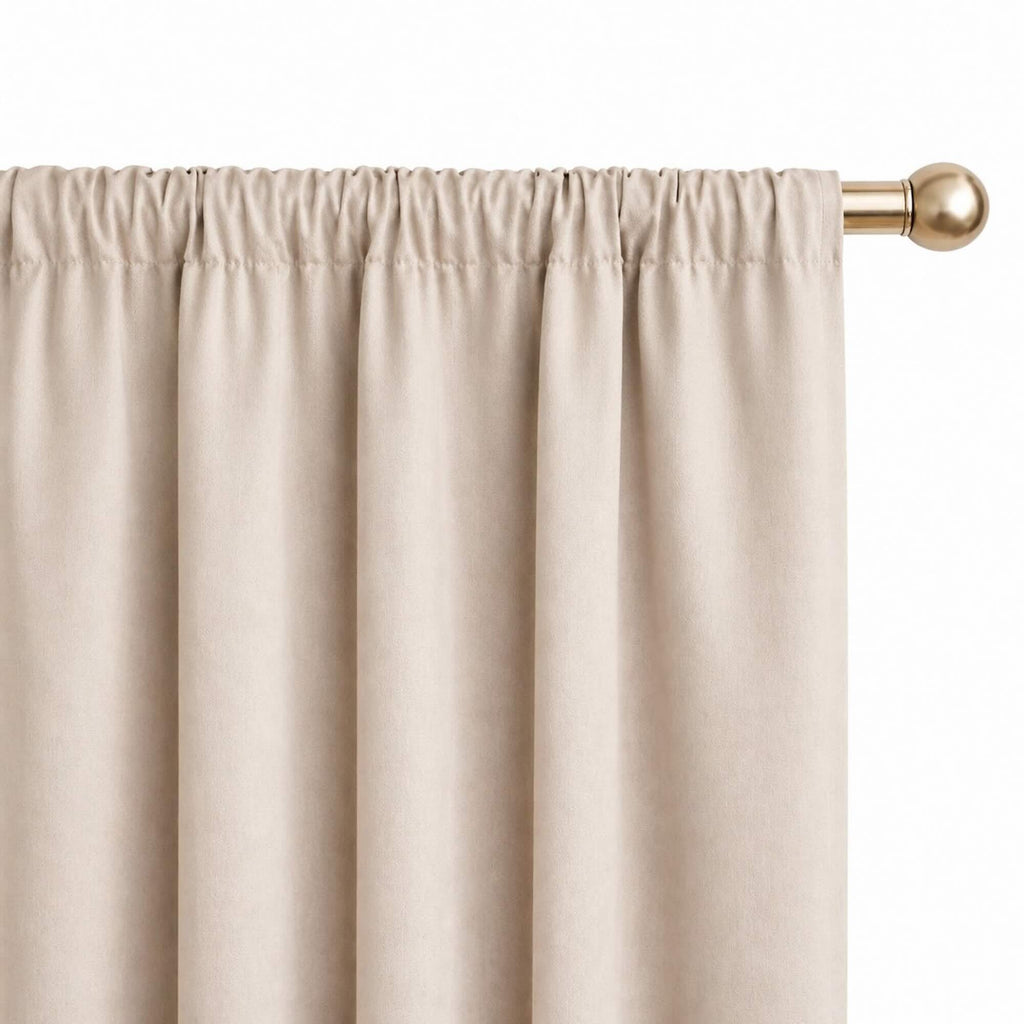 Cortinas 100% Blackout Taupe – Privacidad Total - 270x220cm