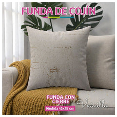 Fundas de cojines decorativas 45x45cm Pet Friendly – Estilo y Resistencia