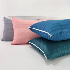 Set x 4 almohadas siliconadas funda con cierre 70X50cm